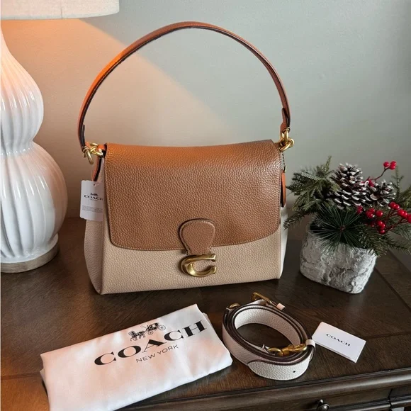 Coach Colourblock May shoulder bag - Picture 1 of 15